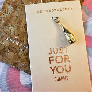 NWT Anthropologie Champagne Charm